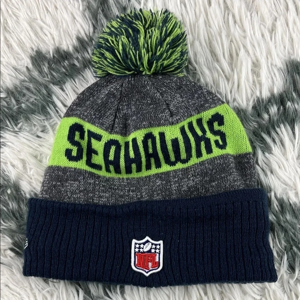 New Era Youth Unisex NFL Seahawks Beanie Multi-Color